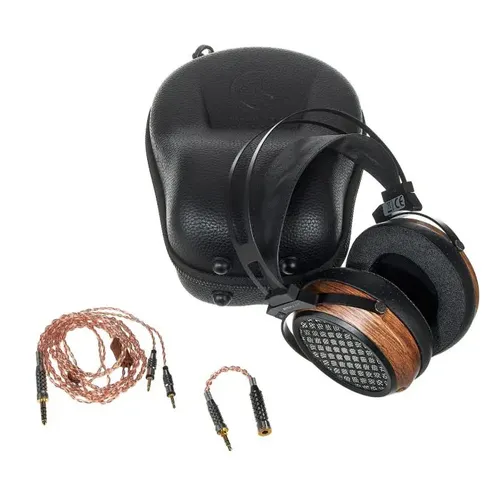 אוזניות פלנר מגנטיקס בעבודת יד מעץ זברה SENDY AUDIO AVIA