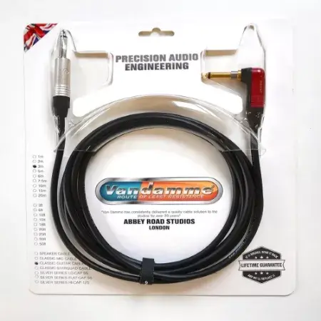 כבל Classic XLR באורך 3 מטר Van Damme באריזה