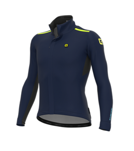מעיל רכיבה טרמי ALE KLIMATIK K-TORNADO 2.0 JACKET כחול כהה מתקדם מחמם נגד רוח דוחה מים ומנדף