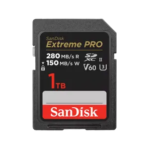 כרטיס זיכרון SanDisk 1TB Extreme PRO V60 UHS-II SD