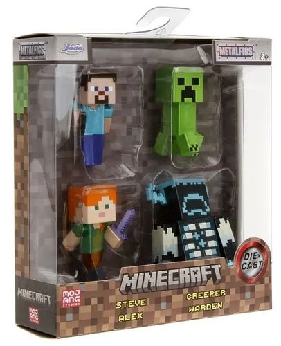 מארז 4 דמויות מתכת 7 ס