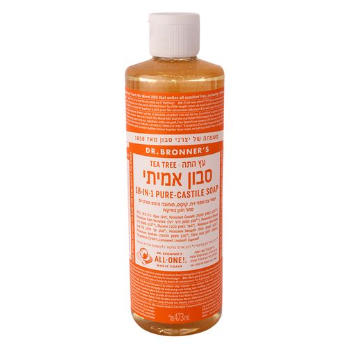 סבון נוזלי עץ התה דר' ברונר