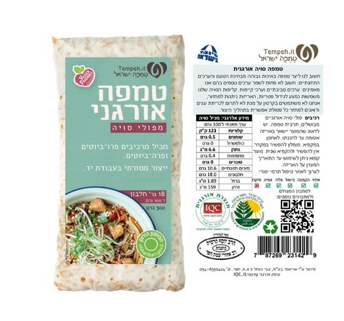 טמפה אורגני מפולי סויה 300 גרם