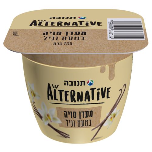 מעדן סויה בטעם וניל