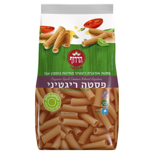 פסטה רגיטיני מחיטת כוסמין אמר - אורגני  400 גרם הרדוף