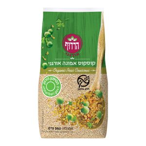 קוסקוס אפונה אורגני 350 גרם הרדוף ללא גלוטן