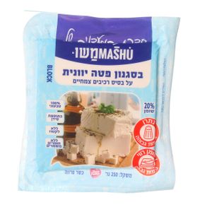 גוש טבעוני בסגנון פטה יוונית - משו