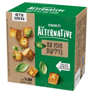 טופו עם בזיליקום תנובה ALTERNATIVE