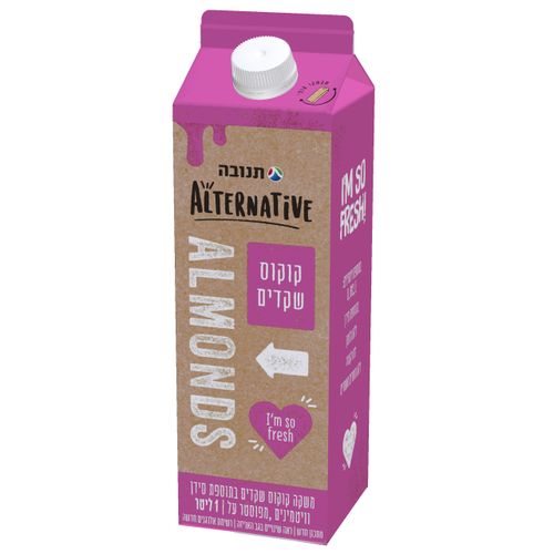 משקה קוקוס שקדים תנובה ALTERNATIVE