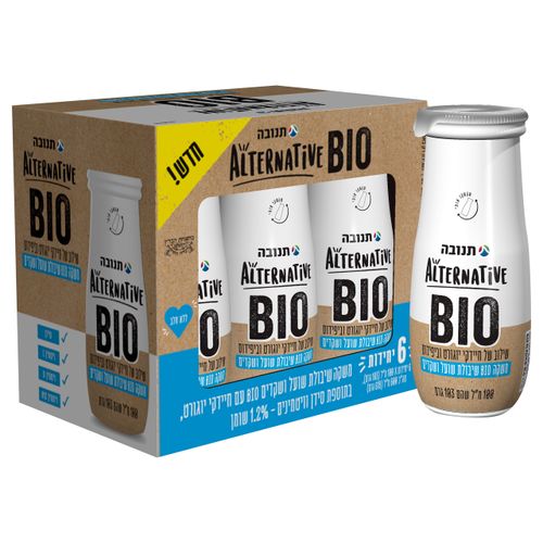 מאגדת משקה שיבולת שועל ושקדים 6*103 BIO