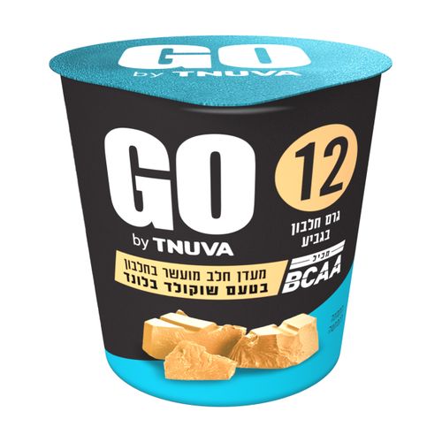 מעדן חלב גו טעם שוקולד בלונד 12 ג חלבון