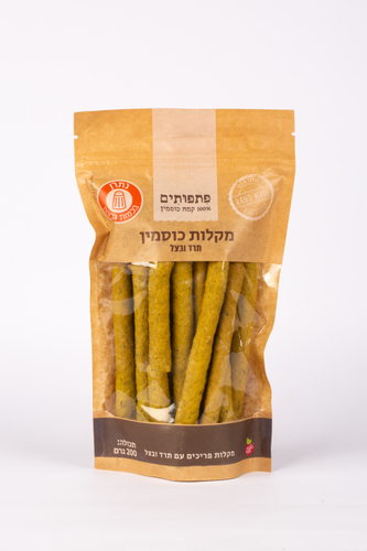 מקלות כוסמין תרד בצל