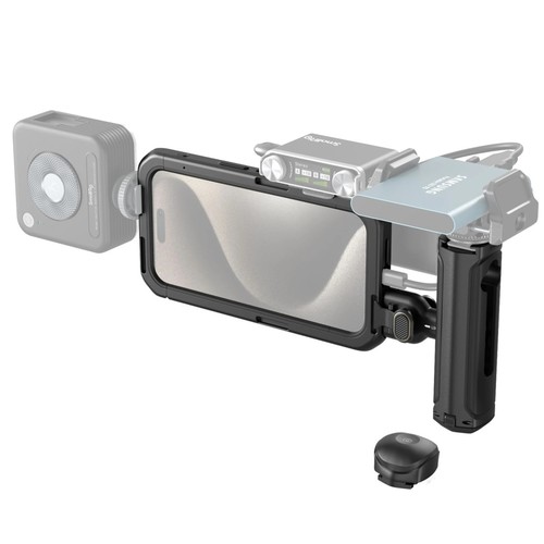 קיט כלוב + ידית ל-SmallRig 4398 iPhone 15 Pro