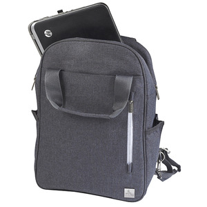 Star תיק גב אפור למחשב נייד