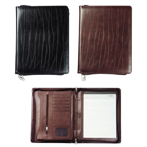 מכתביה עור פוליו רוכסן