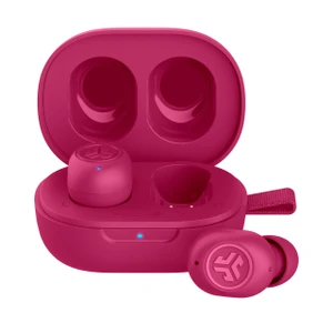אוזניות אלחוטיות JLab JBuds Mini ורוד - יבואן רשמי
