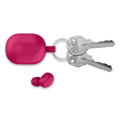אוזניות אלחוטיות JLab JBuds Mini ורוד - יבואן רשמי