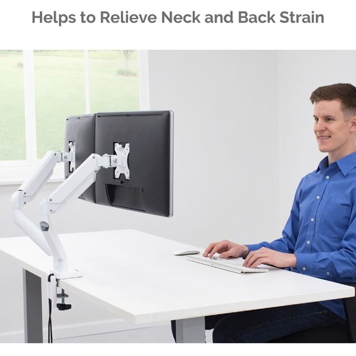 זרוע מסך לשני מסכים Platinum Series Dual Monitor Arms
