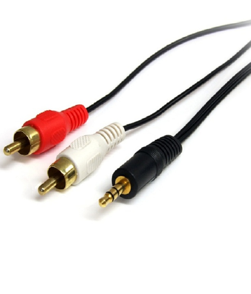 כבל 3.5 מ"מ סטריאו ל-2RCA 