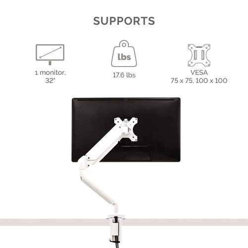 זרוע למסך בודד Platinum Series Single Monitor Arms