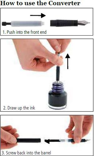 סט עט נובע קליגרפי | 3 ראשים | Beginner’s Calligraphy Set