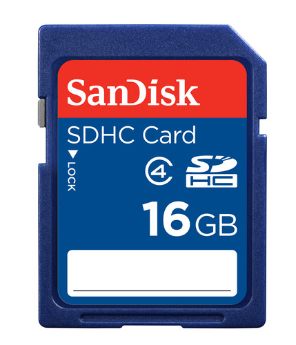 כרטיס זיכרון SanDisk SDHC 16GB SDSDB-016G