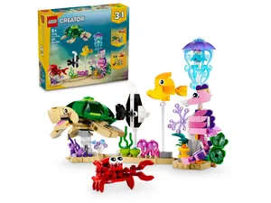 לגו Creator 3in1 חיות יער: חיות ים (31158) LEGO