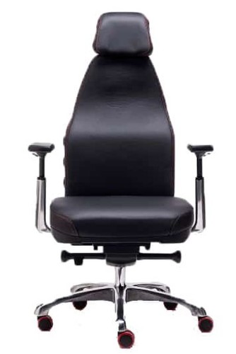 כיסא אורטופדי פרסטיז גבוה ריפוד עור Posture Balance Prestige High Back Leather