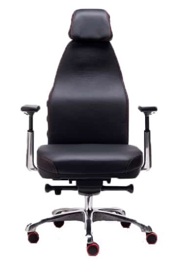 כיסא אורטופדי פרסטיז גבוה ריפוד עור Posture Balance Prestige High Back Leather