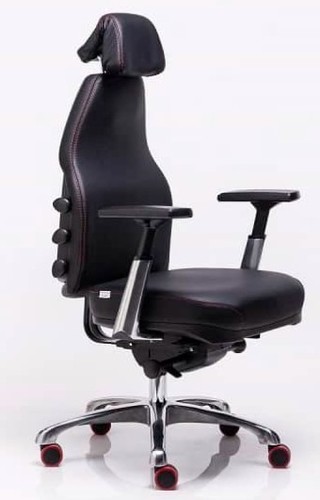 כיסא אורטופדי פרסטיז גבוה ריפוד עור Posture Balance Prestige High Back Leather