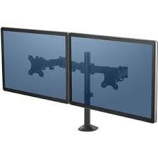 זרוע לשני מסכי מחשב Fellowes Reflex Dual Monitor Arms