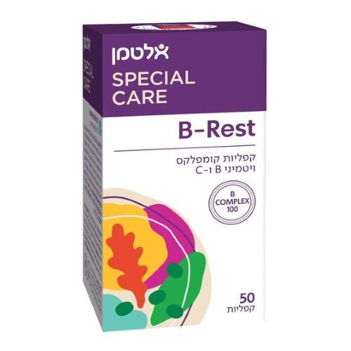 B REST קפליות קומפלקס ויטמיני B ו C 