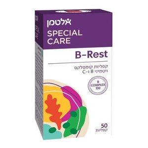 B REST קפליות קומפלקס ויטמיני B ו C 