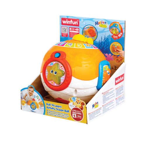 כדור תנועה ומעודד זחילה עולם הים WINFUN