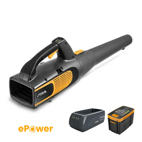 מפוח עלים נטען BL 700e + סוללה 4 אמפר ומטען סטיגה 50006