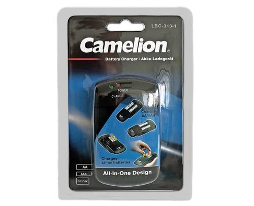 מטען אוניברסלי לסוללות ליתיום נטענות CAMELION LBC-313 