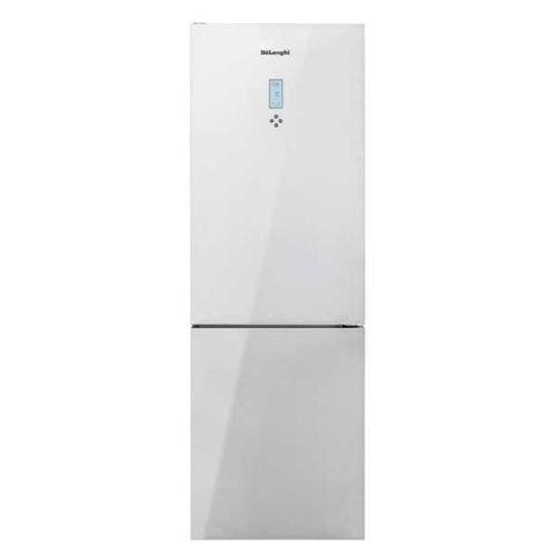 מקרר מקפיא תחתון 324 ליטר Delonghi DLR-GW383L זכוכית לבנה