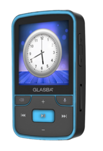 נגן MP3 סאמויקס גלסבה8 8GB . ללא רדיו  SAMVIX