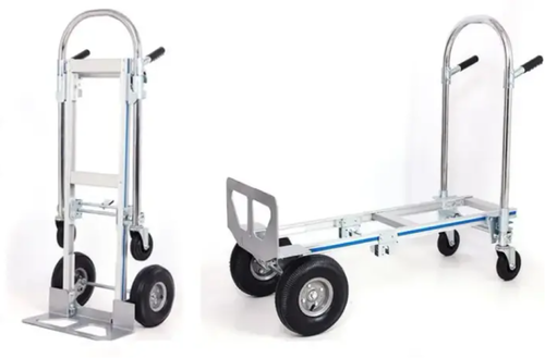 עגלת אלומיניום מקצועית מתקפלת FT3501 במחיר 861₪. מבנה קל וחזק, מנגנון קיפול מתקדם, גלגלים איכותיים. פתרון מושלם לשינוע מקצועי!