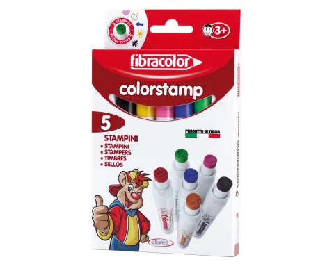 סט 5 טושים חותמות - Colorstamp
