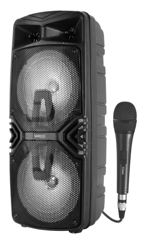 רמקול קריוקי נייד+מקרופון SAMVIX TRAVIS X495 50W טראוויס סאמויקס