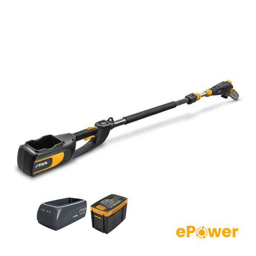 מסור גובה טלסקופי נטען PS 700e סטיגה + סוללה 4 אמפר ומטען 50007