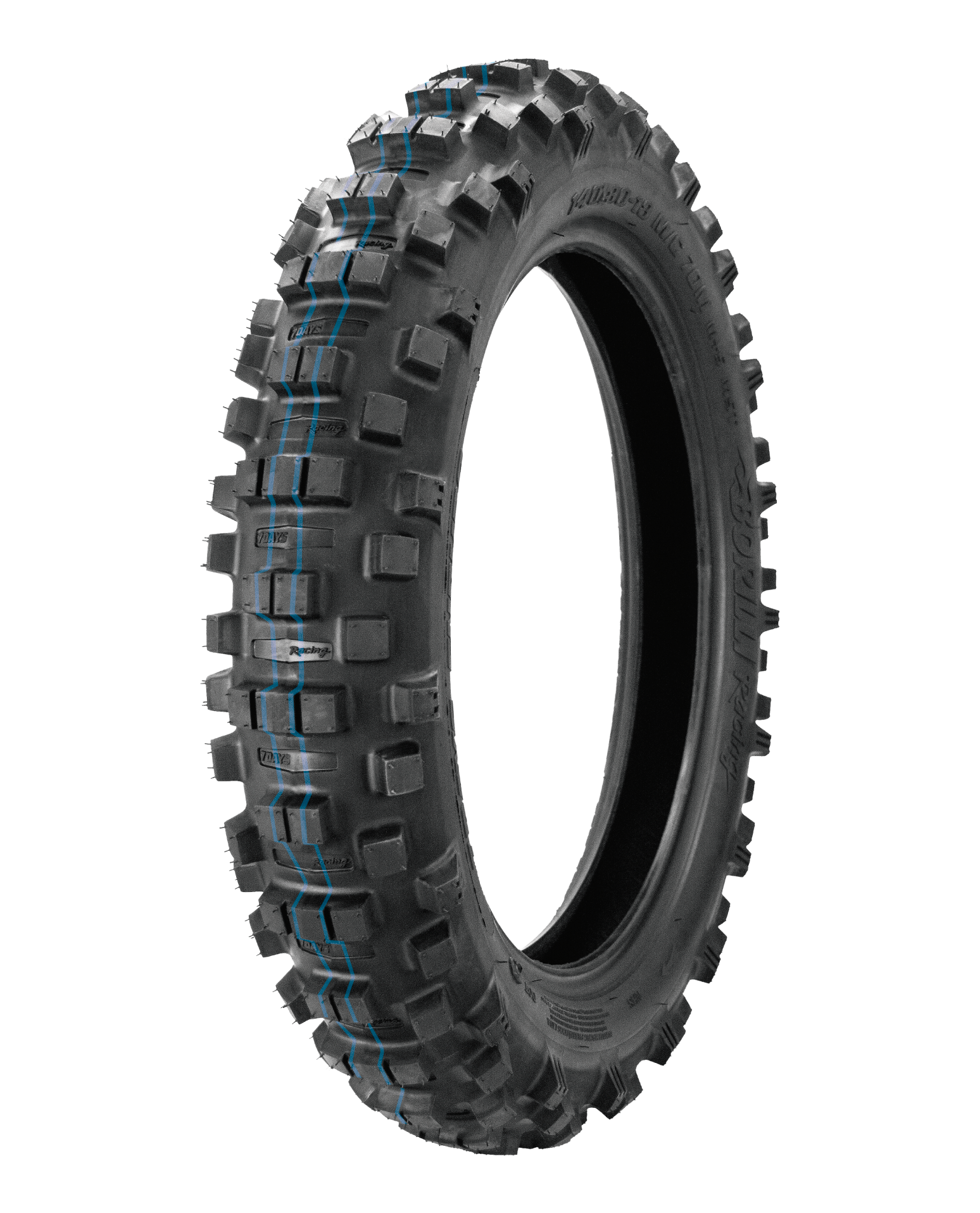 צמיג אחורי בורלי מידה BORILLI 7 DAYS ENDURO SOFT - 140/80-18 