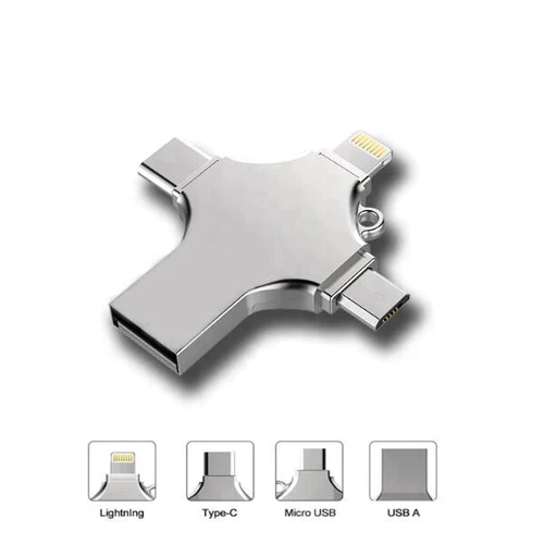 Flash Drive 4 in 1 - 128GB XO-DK04