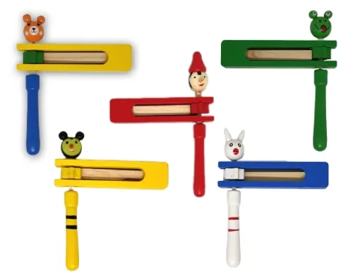 רעשן עץ חיות