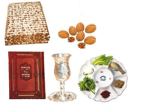 ערכת המחשה תמונות סמלי פסח -אפונה