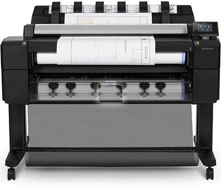 מדפסת ‏הזרקת דיו HP DesignJet T2530 (L2Y25A)