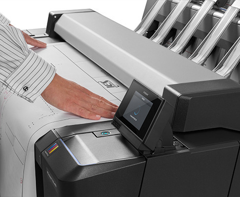 מדפסת ‏הזרקת דיו HP DesignJet T2530 (L2Y25A)