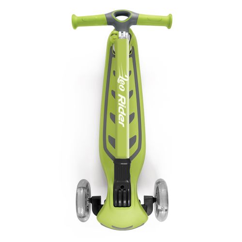 קורקינט ילדים ריידר Rider מתקפל 3 גלגלים מאירים וכידון 4 מצבי גובה - זהב
