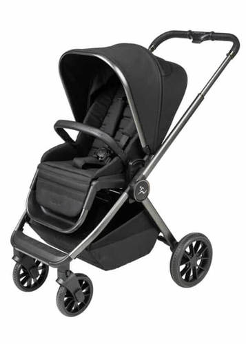 עגלת סיאלו פרו PRO 2024 Sport Line Cielo  ריפוד שחור / שלד אפור Brushed / ידית שחורה ספורטליין